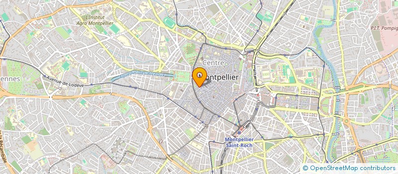 localisation de l'entreprise MONSIEUR FREDERIC LAFUENTE à MONTPELLIER
