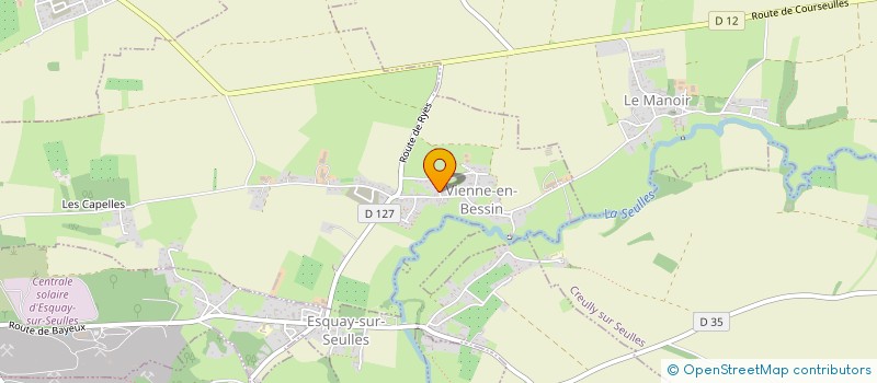 localisation de l'entreprise MONSIEUR FREDERIC LAGNY  VIENNE-EN-BESSIN