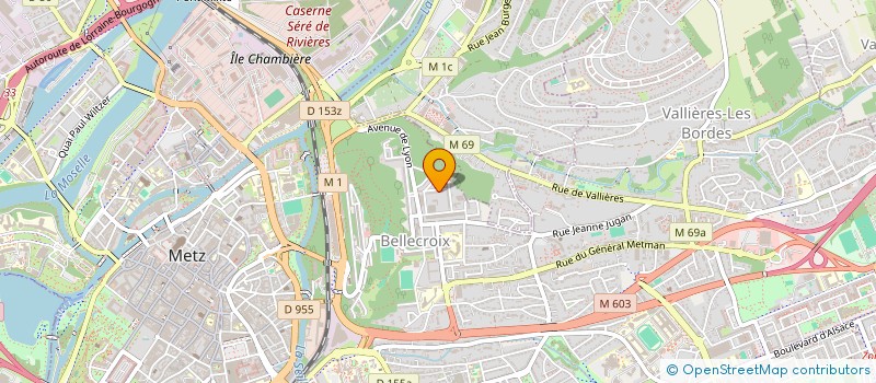 localisation de l'entreprise MONSIEUR FREDERIC LAGRENE à METZ