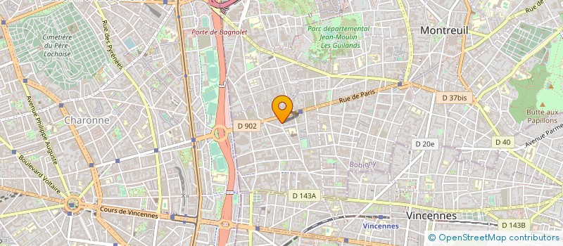 localisation de l'entreprise MONSIEUR FREDERIC LAHIANI à MONTREUIL