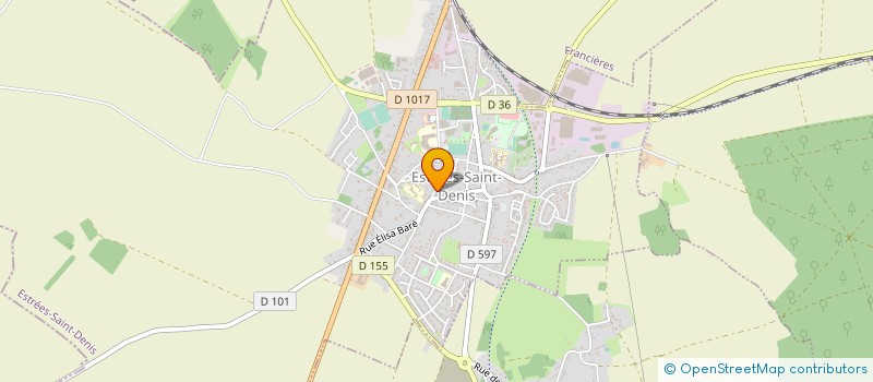 localisation de l'entreprise MONSIEUR FREDERIC LAINE  ESTREES-SAINT-DENIS