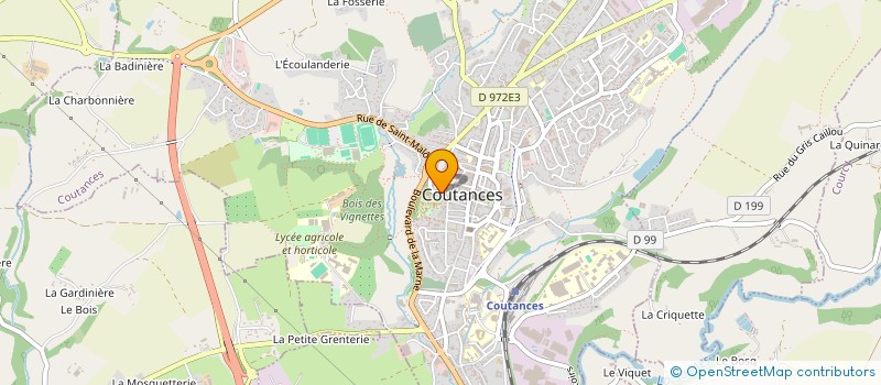 localisation de l'entreprise MONSIEUR FREDERIC LAISNEY à HEUGUEVILLE-SUR-SIENNE