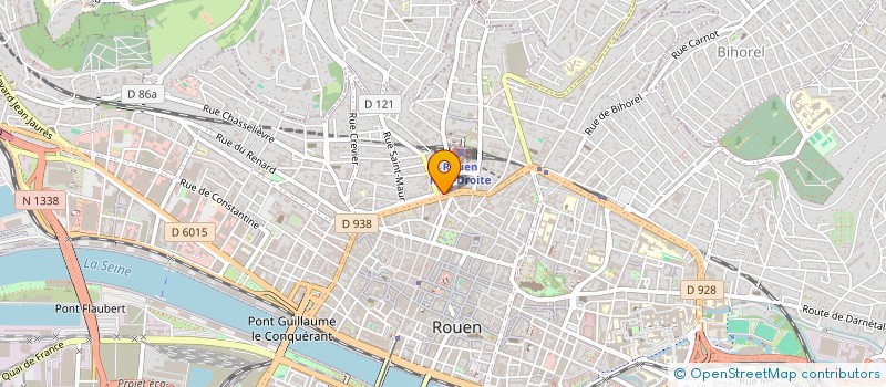 localisation de l'entreprise MONSIEUR FREDERIC LALLEMAND à ROUEN