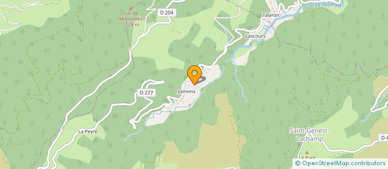 localisation de l'entreprise MONSIEUR FREDERIC LALLIER  SAINT-GENEST-LACHAMP