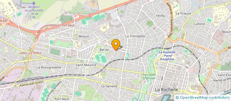 localisation de l'entreprise MONSIEUR FREDERIC LALOT  LA ROCHELLE