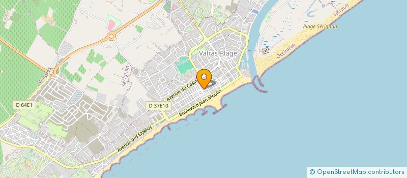 localisation de l'entreprise MONSIEUR FREDERIC LAMBERT  VALRAS-PLAGE