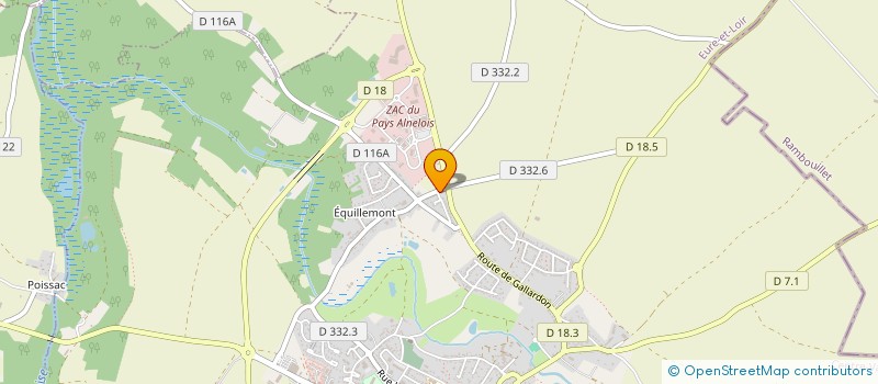 localisation de l'entreprise MONSIEUR FREDERIC LAMBERT à HOUVILLE-LA-BRANCHE