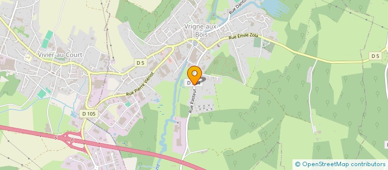 localisation de l'entreprise MONSIEUR FREDERIC LAMBOTTE  VRIGNE AUX BOIS