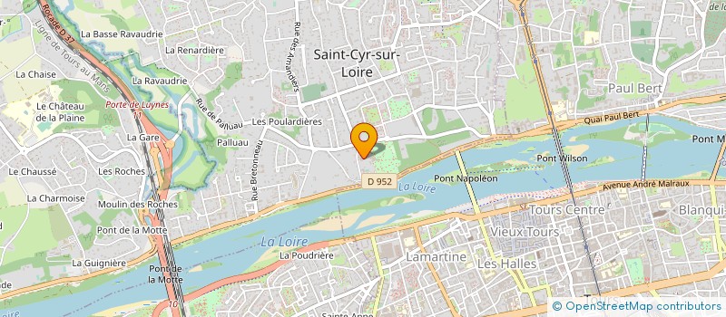 localisation de l'entreprise MONSIEUR FREDERIC LAMIRAULT  SAINT-CYR-SUR-LOIRE