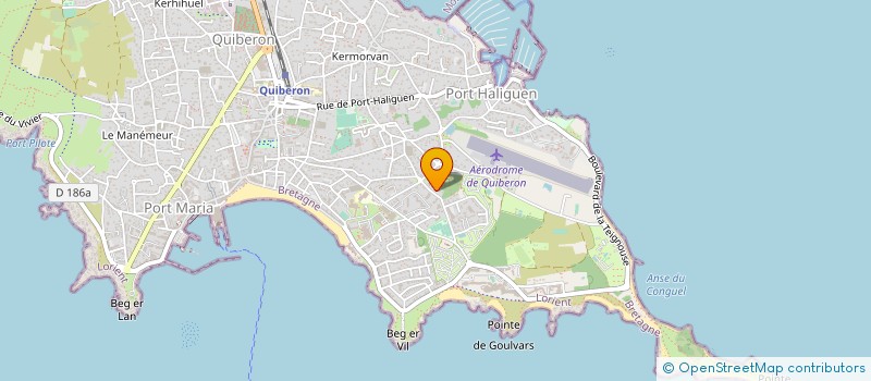 localisation de l'entreprise MONSIEUR FREDERIC LAMOUR à QUIBERON