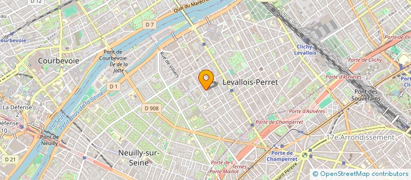localisation de l'entreprise MONSIEUR FREDERIC LANCE à LEVALLOIS-PERRET