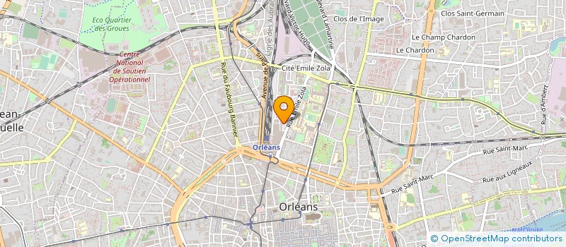 localisation de l'entreprise MONSIEUR FREDERIC LANCHAIS à ORLEANS