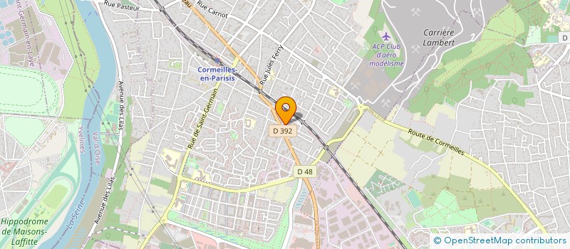 localisation de l'entreprise MONSIEUR FREDERIC LANCIEN  CORMEILLES-EN-PARISIS