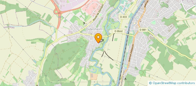 localisation de l'entreprise MONSIEUR FREDERIC LANDER  BRUNSTATT-DIDENHEIM