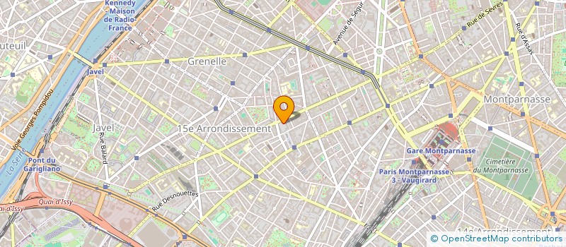 localisation de l'entreprise MONSIEUR FREDERIC LANDRIEUX  PARIS