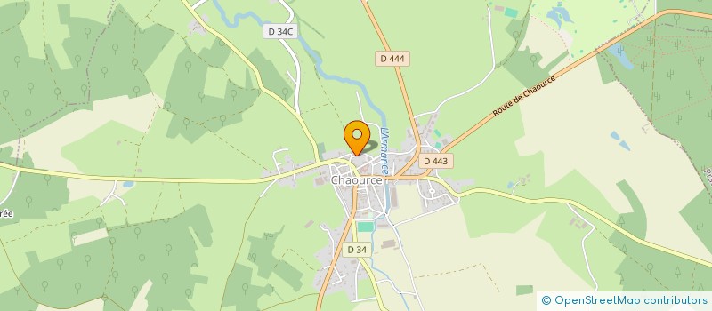 localisation de l'entreprise MONSIEUR FREDERIC LANDRY  CHAOURCE