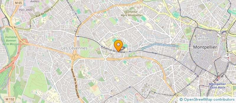 localisation de l'entreprise MONSIEUR FREDERIC LANET à MONTPELLIER