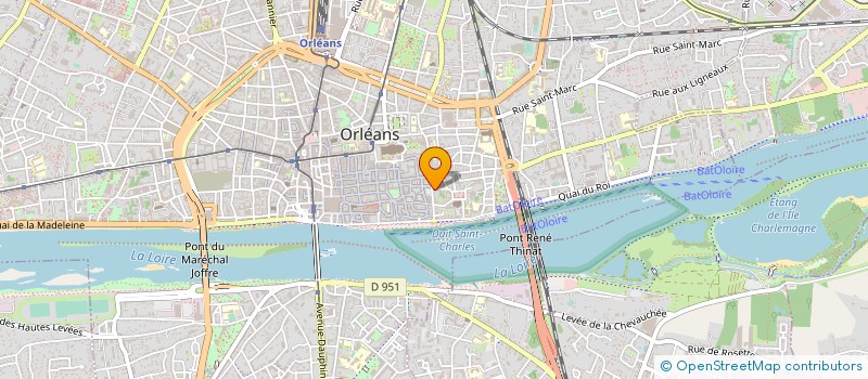 localisation de l'entreprise MONSIEUR FREDERIC LANG à ORLEANS