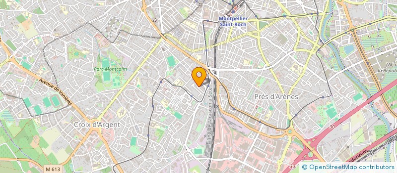 localisation de l'entreprise MONSIEUR FREDERIC LANGE à MONTPELLIER