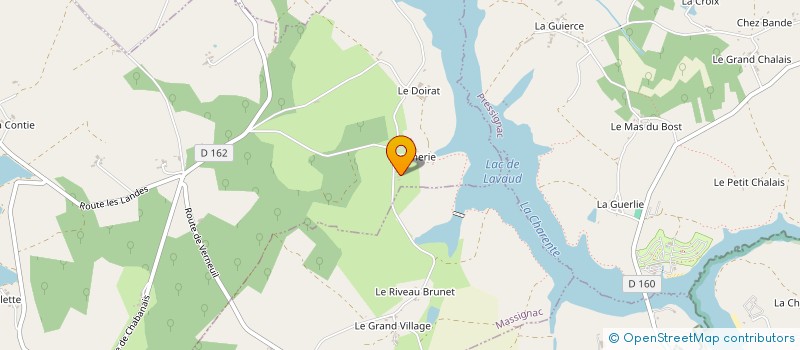 localisation de l'entreprise MONSIEUR FREDERIC LANGLAIS à LESIGNAC-DURAND