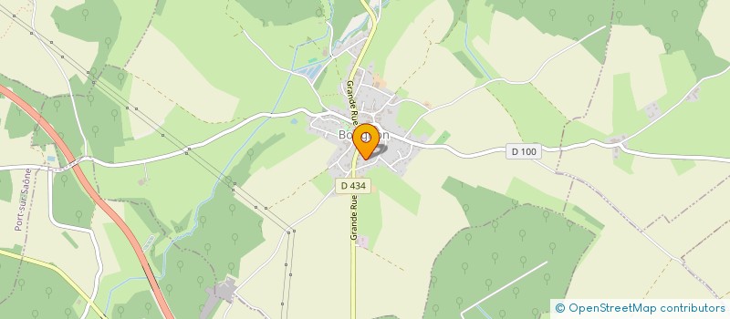 localisation de l'entreprise MONSIEUR FREDERIC LANOIR à CHARGEY-LES-PORT