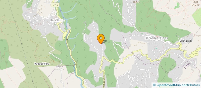 localisation de l'entreprise MONSIEUR FREDERIC LANTERI  CONTES