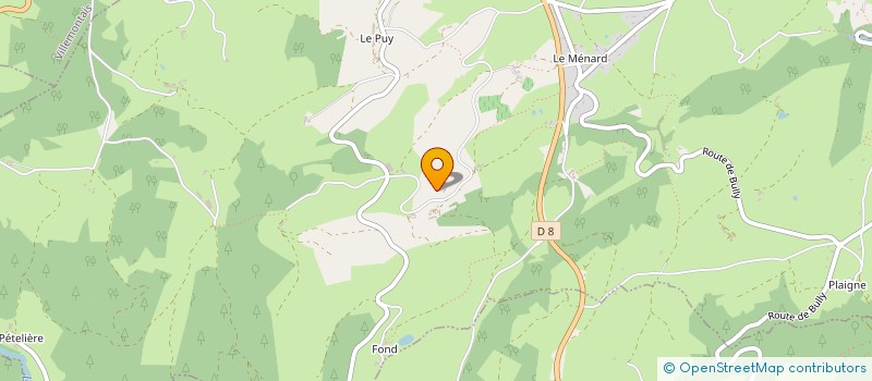 localisation de l'entreprise MONSIEUR FREDERIC LAPALUE  ST-JEAN-SAINT-MAURICE-SUR-LOIRE