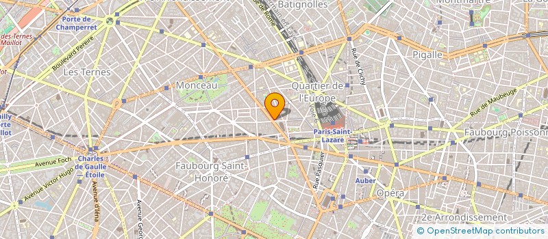 localisation de l'entreprise MONSIEUR FREDERIC LAPORTE  PARIS