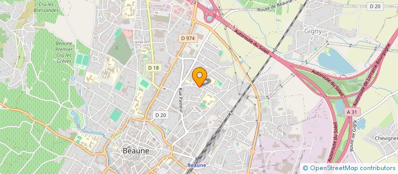 localisation de l'entreprise MONSIEUR FREDERIC LAPRET à BEAUNE