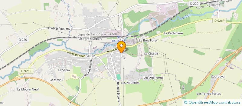 localisation de l'entreprise MONSIEUR FREDERIC LASCHON à AUBE