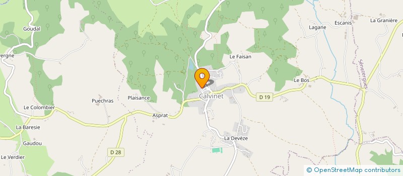 localisation de l'entreprise MONSIEUR FREDERIC LASSALE à CASSANIOUZE