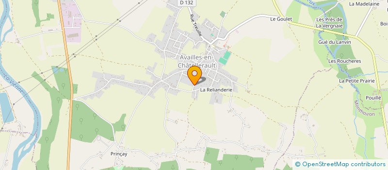 localisation de l'entreprise MONSIEUR FREDERIC LAUNAY à AVAILLES-EN-CHATELLERAULT