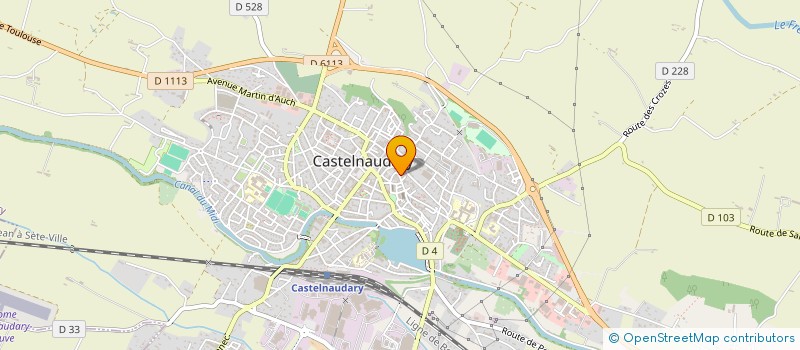 localisation de l'entreprise MONSIEUR FREDERIC LAURA à CASTELNAUDARY