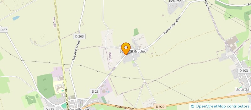 localisation de l'entreprise MONSIEUR FREDERIC LAURANT  VIBEUF