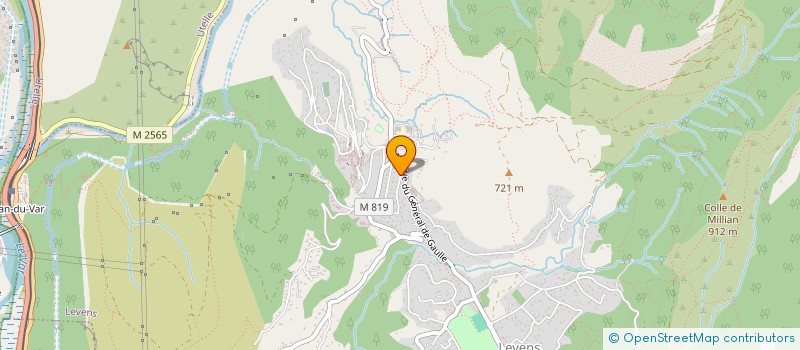 localisation de l'entreprise MONSIEUR FREDERIC LAUREN  LEVENS