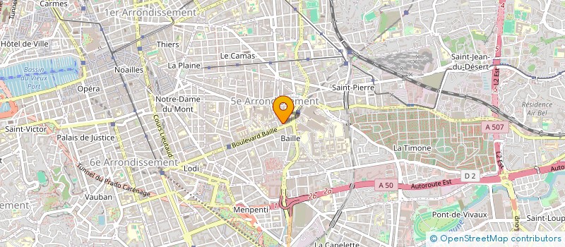localisation de l'entreprise MONSIEUR FREDERIC LAURENS à MARSEILLE