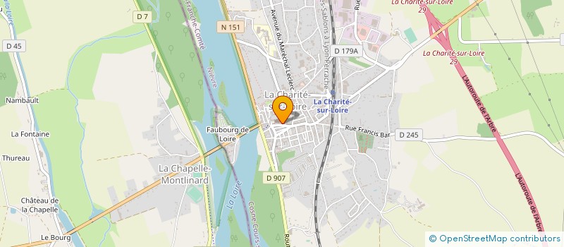 localisation de l'entreprise MONSIEUR FREDERIC LAURENT à NARCY