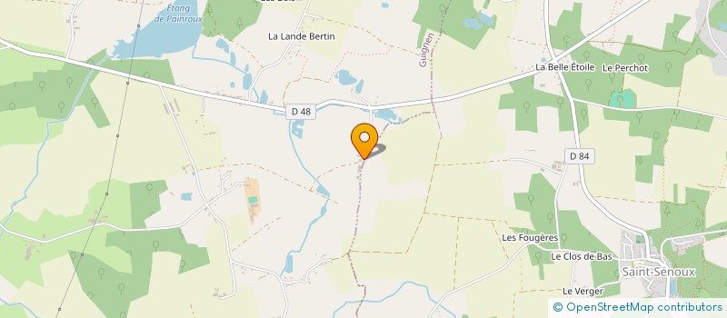 localisation de l'entreprise MONSIEUR FREDERIC LAVERGNE à GUIGNEN