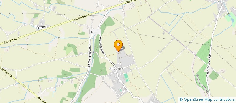 localisation de l'entreprise MONSIEUR FREDERIC LAVERON  MAUBEC