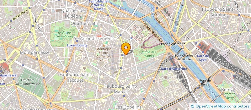 localisation de l'entreprise MONSIEUR FREDERIC LAVIGNE à PARIS