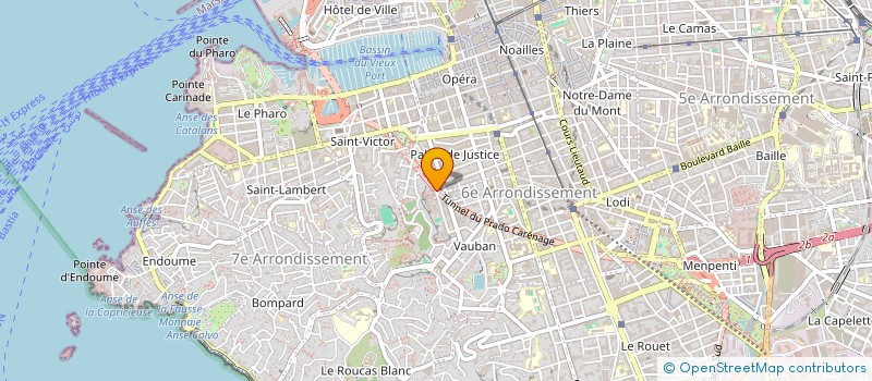 localisation de l'entreprise MONSIEUR FREDERIC LAZAUD  MARSEILLE