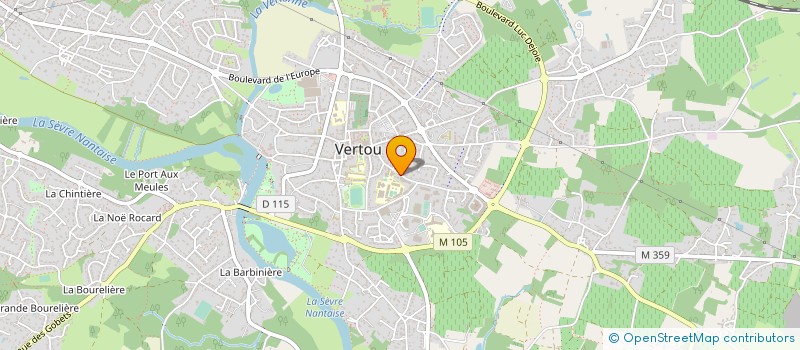 localisation de l'entreprise MONSIEUR FREDERIC LE BAIL  VERTOU