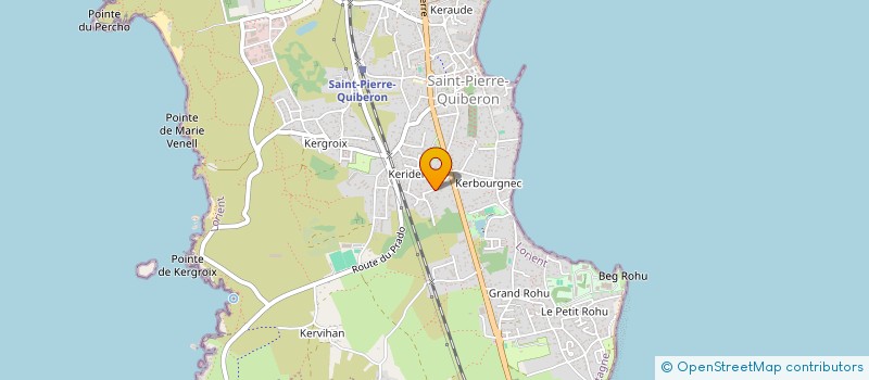 localisation de l'entreprise MONSIEUR FREDERIC LE BOLC'H  SAINT-PIERRE-QUIBERON