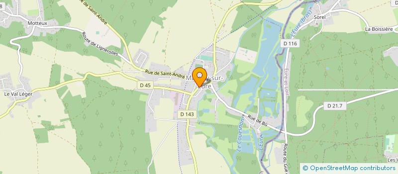 localisation de l'entreprise MONSIEUR FREDERIC LE-DIFFON à MARCILLY-SUR-EURE