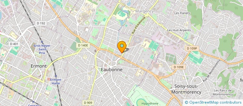 localisation de l'entreprise MONSIEUR FREDERIC LE GAC à EAUBONNE