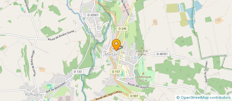 localisation de l'entreprise MONSIEUR FREDERIC LE GUAY  SAINT-CLEMENT-RANCOUDRAY