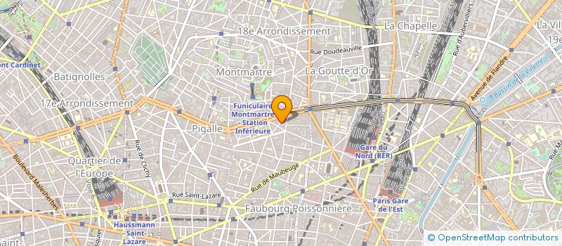 localisation de l'entreprise MONSIEUR FREDERIC LE GUERN à PARIS