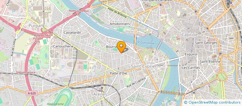 localisation de l'entreprise MONSIEUR FREDERIC LE JAN  TOULOUSE