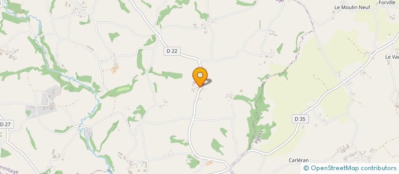 localisation de l'entreprise MONSIEUR FREDERIC LE MANER  PLOEUC-L'HERMITAGE