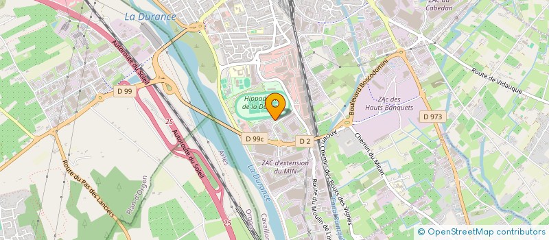 localisation de l'entreprise MONSIEUR FREDERIC LE MERRE  CAVAILLON